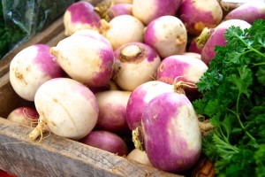 organic turnips