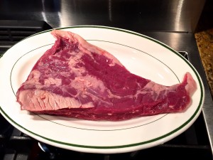 The natural color of locally raised beef 