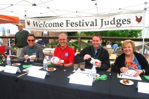 Local Celebrity Judges had the tough job of selecting a winner